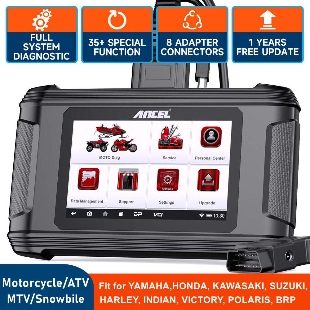 SNOWBILE MOTORCYCLE DIAGNOSTIC SCANNER CODING Fit for BRP YAMAHA HONDA KAWASAKI