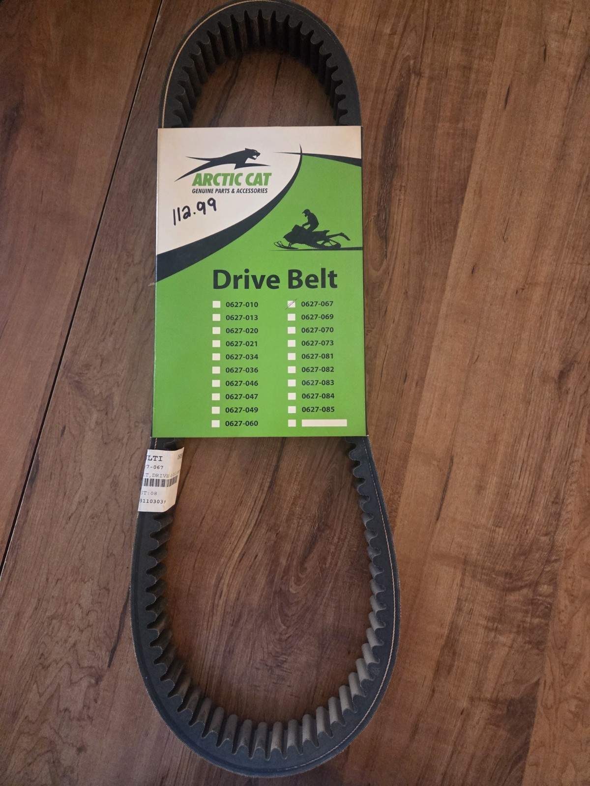 Artic Cat Drive Belt-0627-067