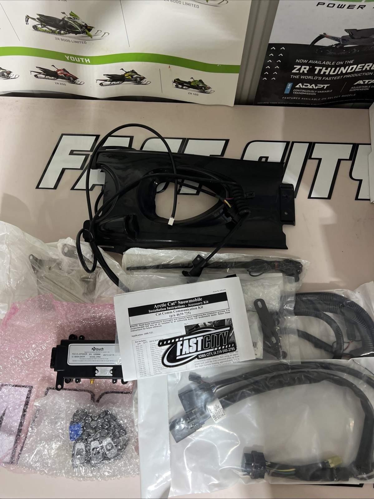 4639-725 KIT,COMMUNICATOR-’08 COM/INT ARTIC CAT