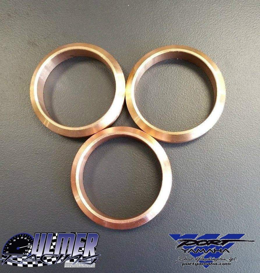 Ulmer Racing Yamaha Snowmobile Copper Exhaust Gasket Set Donut Nytro Vector Rage