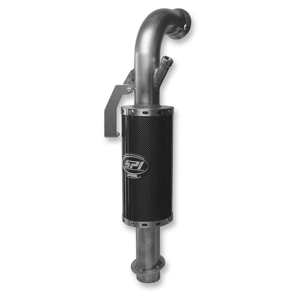 SLP Lightweight Carbon Silencer for 2018-2022 Ski-Doo MX Z X-RS E-TEC 850