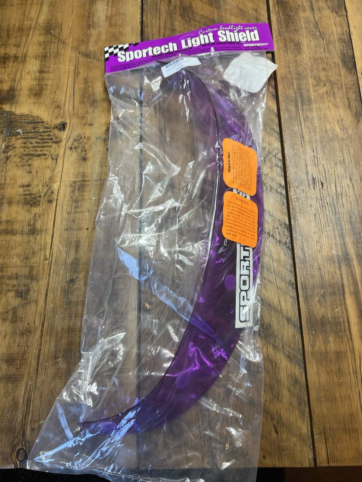 New Purple Sportech/Polaris Snowmobile Headlight Cover – Gen 2 Snowmobiles