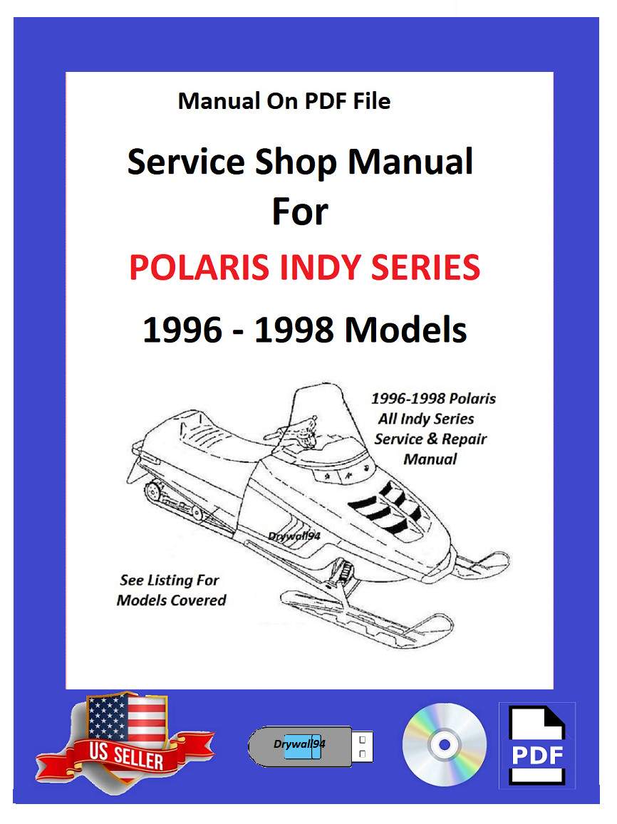 Polaris Service Manual 1996 1997 1998 Indy Series Snowmobile PDF