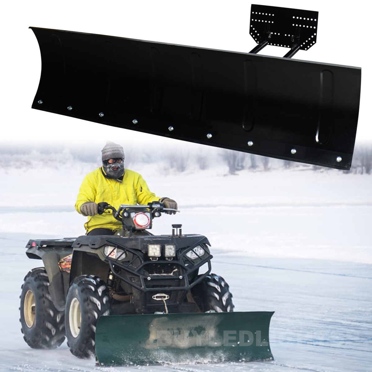45 inch ATV Steel Snow Plow Kit for CFMOTO CForce 600 2019 2020 2021 2022