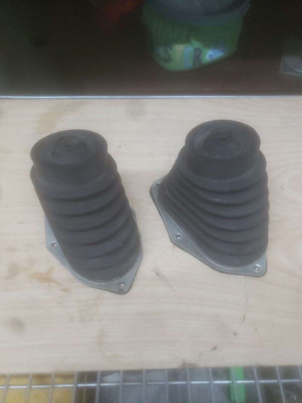 Yamaha Snowmobile Steering Column Boots (Pair) – OEM Bulkhead Steering Post…