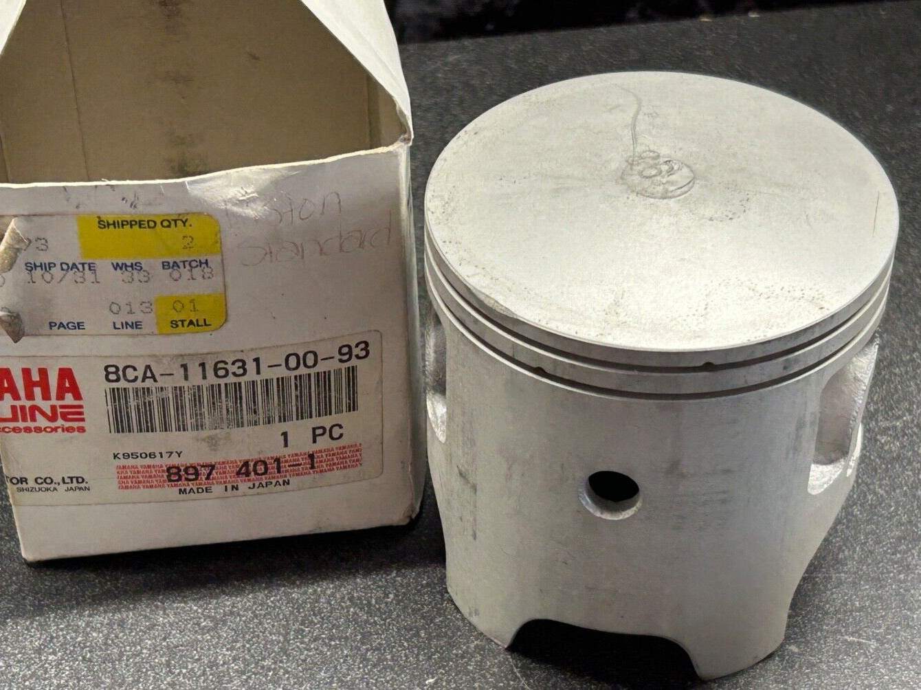 OEM Yamaha Snowmobile Piston Head VMAX 600 Mountain ST VX600 DX LE VX600V EV STV