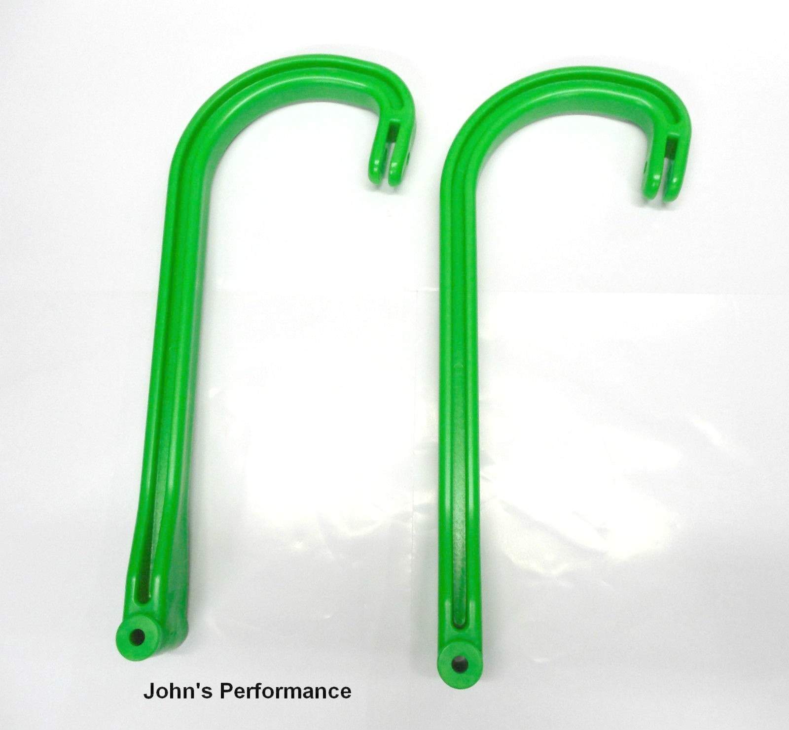 OEM Green Arctic Cat Snowmobile Ski Loops Handles Set Z ZL ZRT Firecat 3639-781