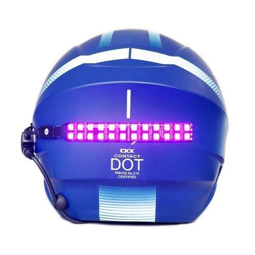 BLIZZARD BUSTER – Color Selectable Snowmobile Helmet Safety Light RGB LEDs