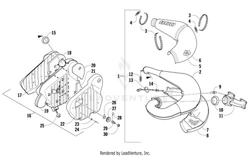 ARTIC CAT EXHAUST GROMMET (Sku # 1623-375)