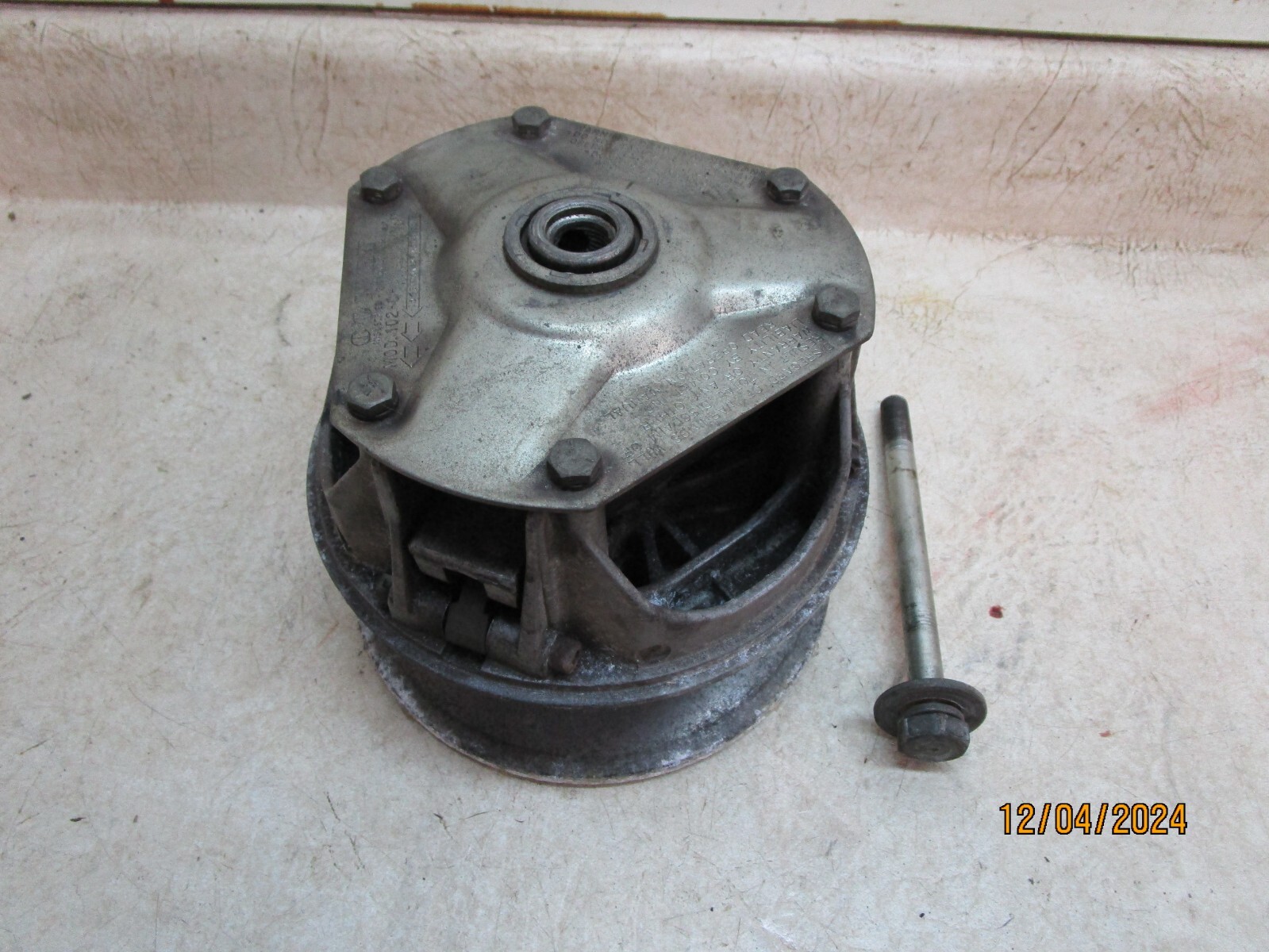 1991 91 90 89 YAMAHA SRV 540 SRV540 COMET PRIMARY CLUTCH MODEL 102-C