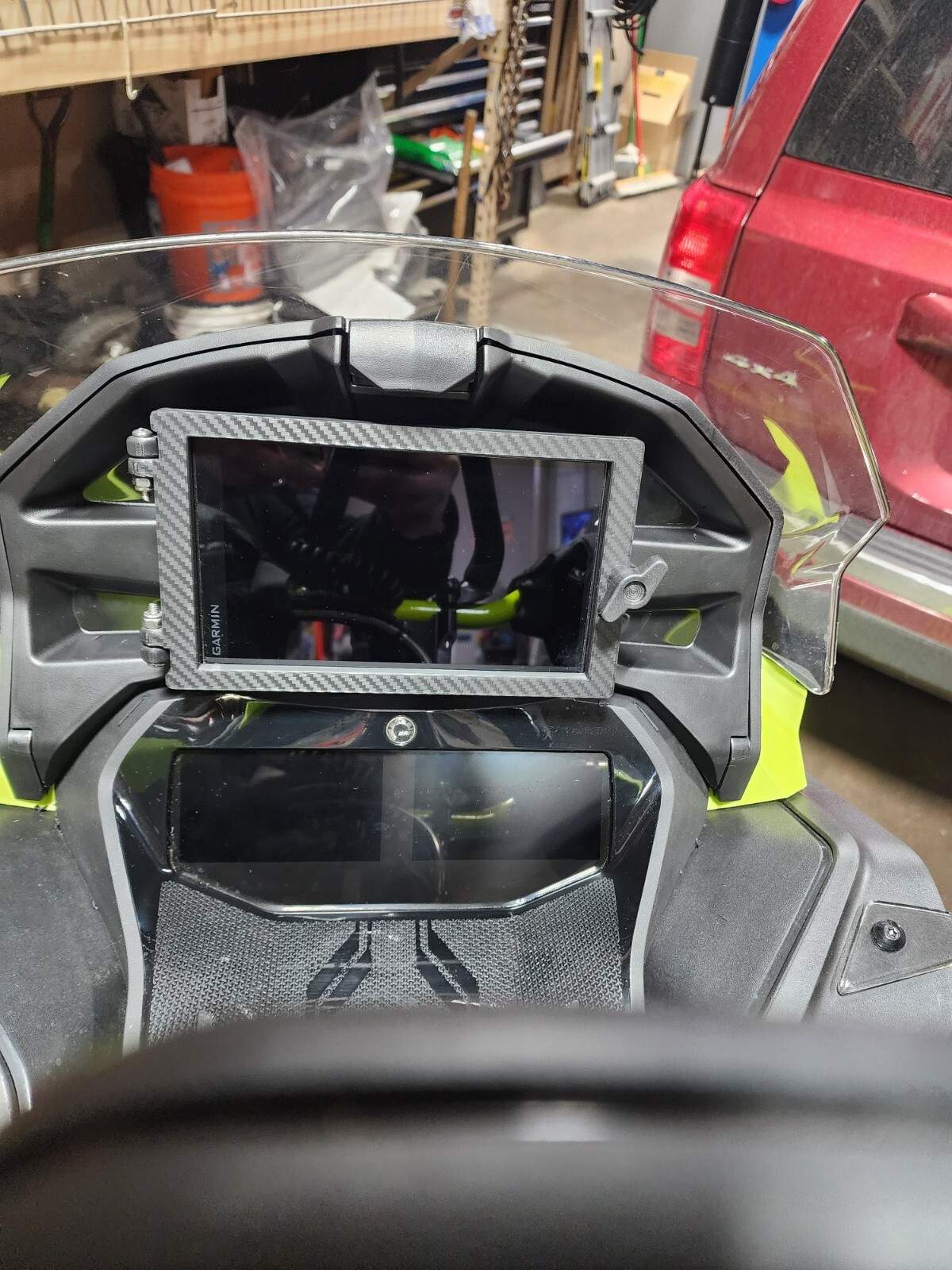 Skidoo Gen 4 + 5 2017-25 GPS Mount – Garmin Drivesmart 76, 65, 61