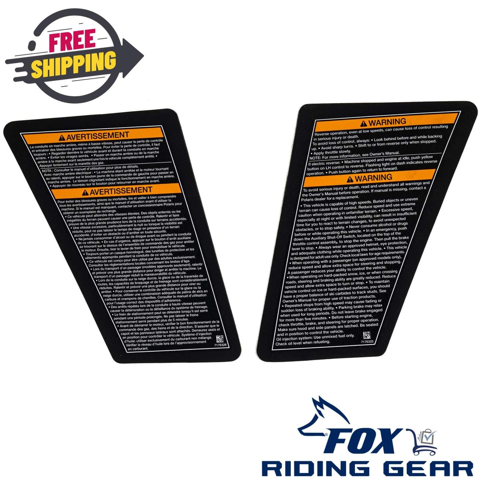 Polaris Snowmobile Knee Pads