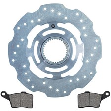 NICHE Rear Brake Pad Rotor For Ski-Doo GSX 600 900 800R 507032487 Semi Metallic