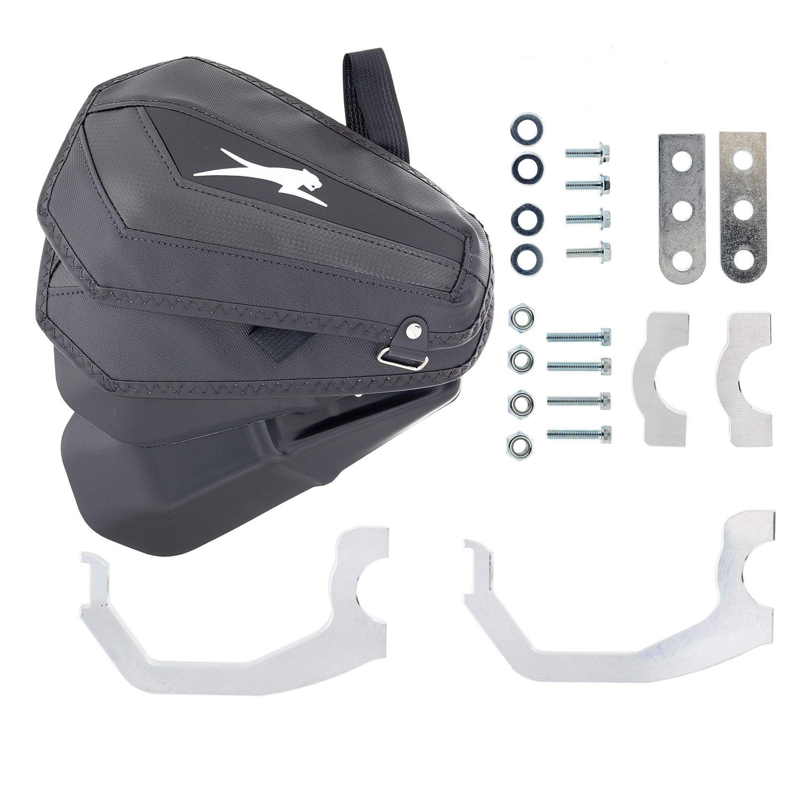 Arctic Cat 8639-510 Black Flex-Tec Lite Handguard Kit Snowmobile Genuine OEM