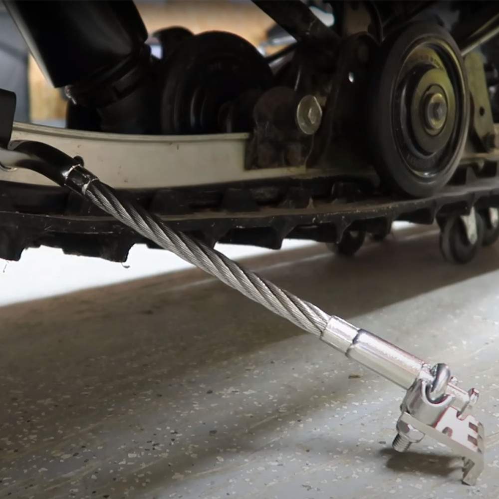 KEMIMOTO 2PCS Snowmobile Ice Scratchers Reverse for Ski-doo Polaris Arctic Cat