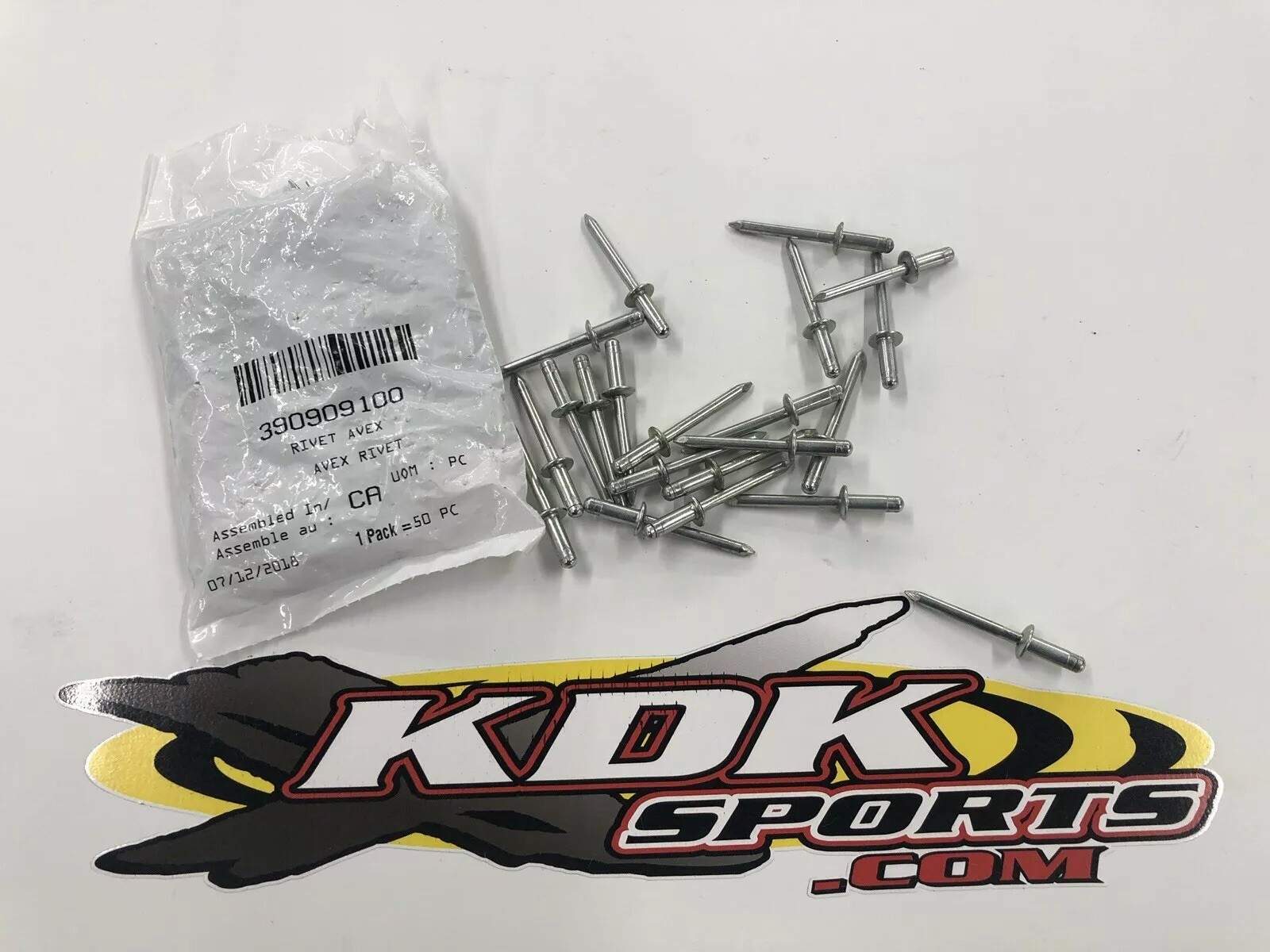 SKI-DOO AVEX RIVET 390909100 50-PACK