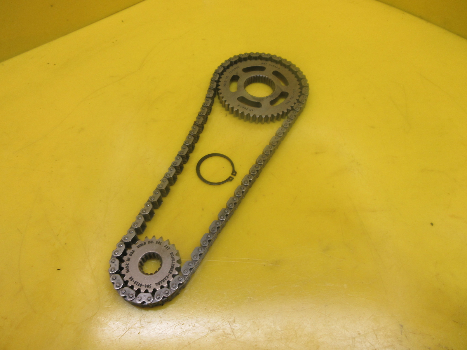 OEM 2015 SKI-DOO GSX 600 E-TEC TRACK DRIVE CHAIN & SPROCKETS GEARS 45T 23T
