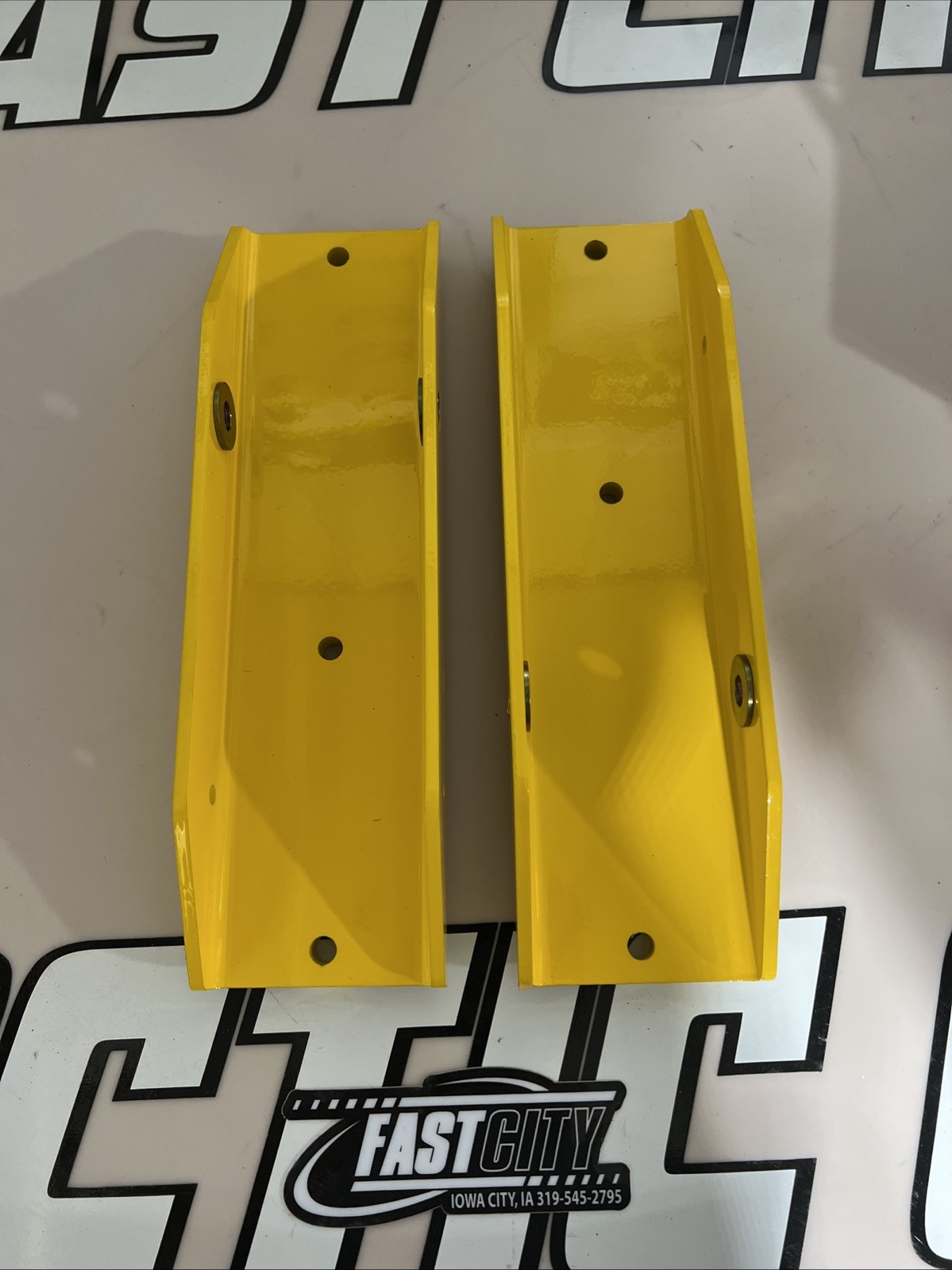 ARTIC CAT ZR/FIRECAT SKI SADDLE YELLOW PAIR