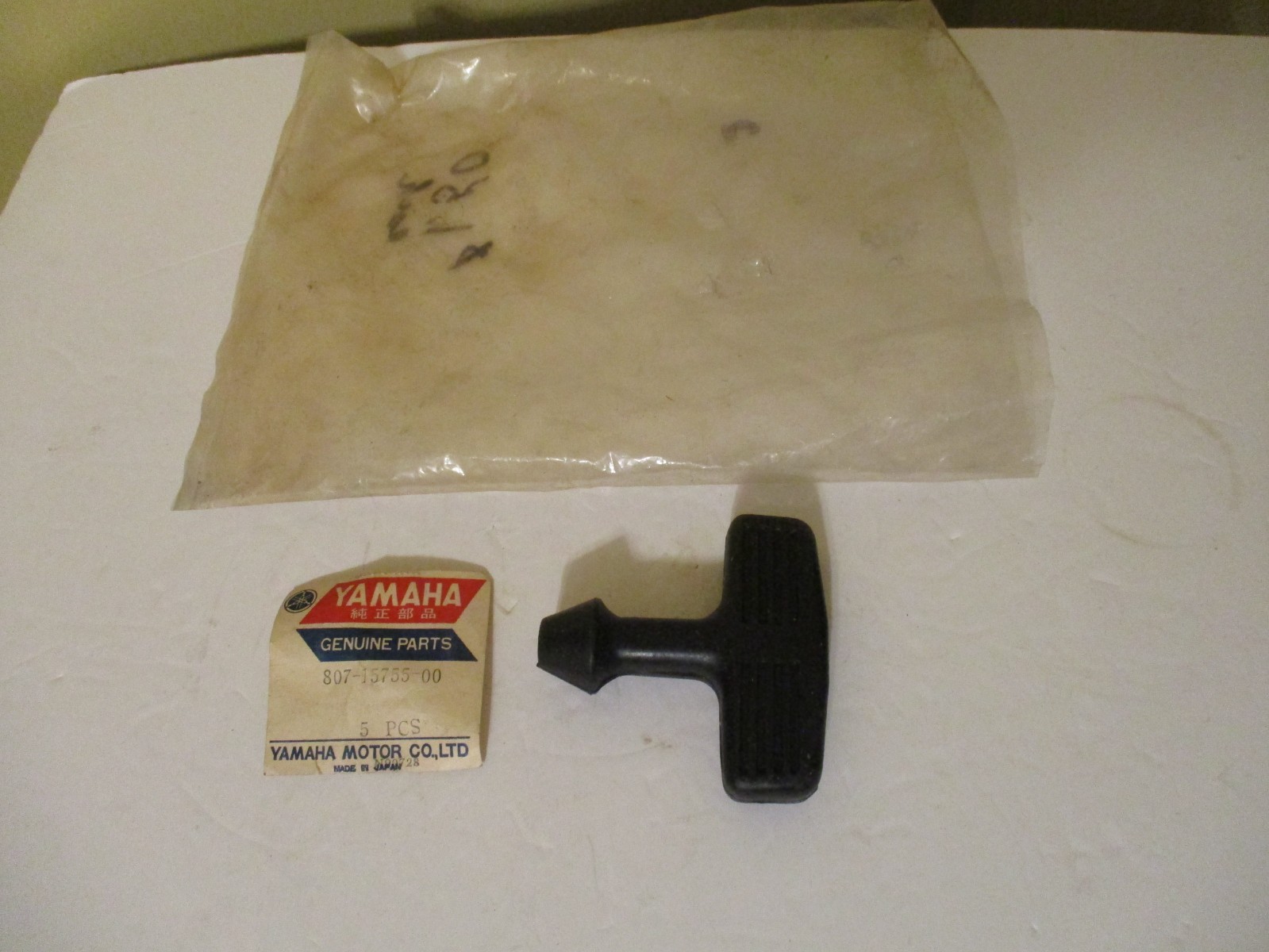 NOS YAMAHA SNOWMOBILE 1969-1971 START PULL HANDLE SL292-SL292c-SS338.