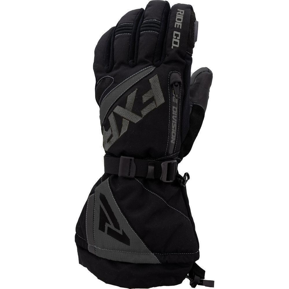 FXR Fuel Insulated Snowmobile Gloves – Black Ops