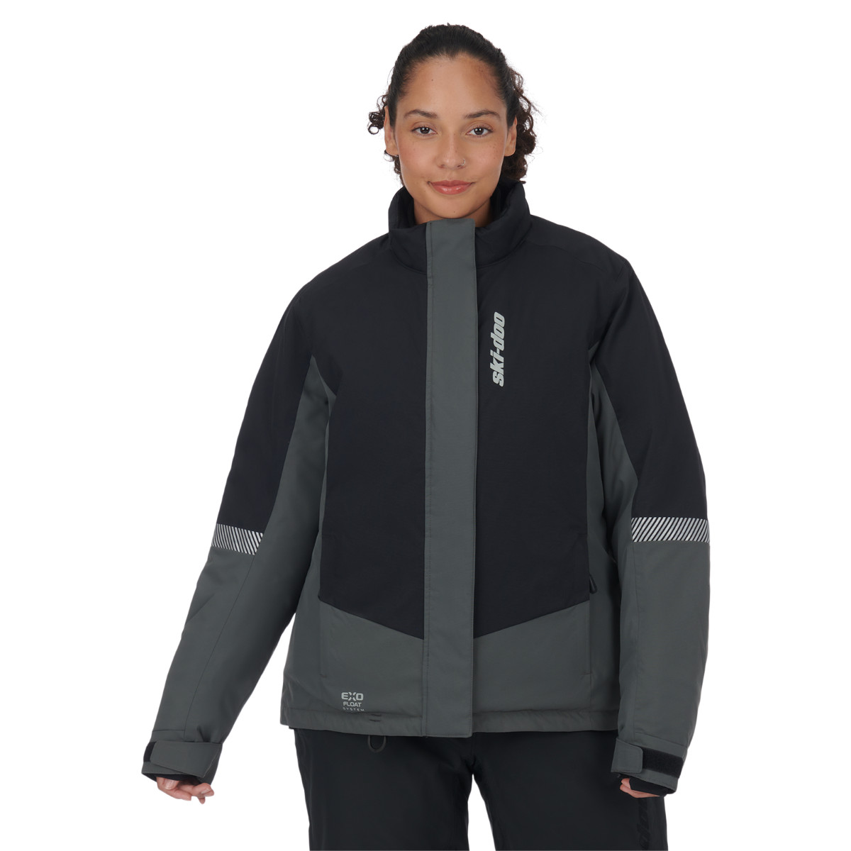 Ski-Doo Snowmobile 440944 Women’s Vasa Jacket, Black