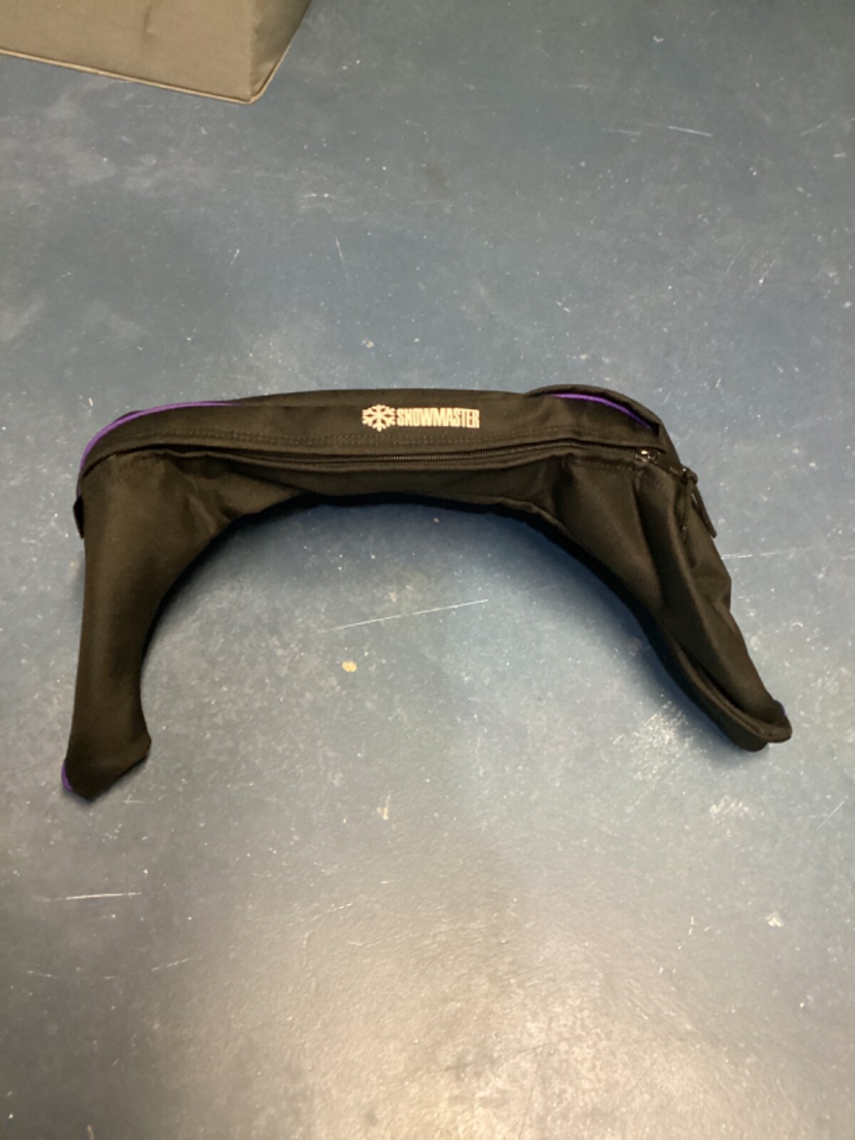 Polaris Snowmobile windshield bag Evolved hood 94-99 purple trim NOS