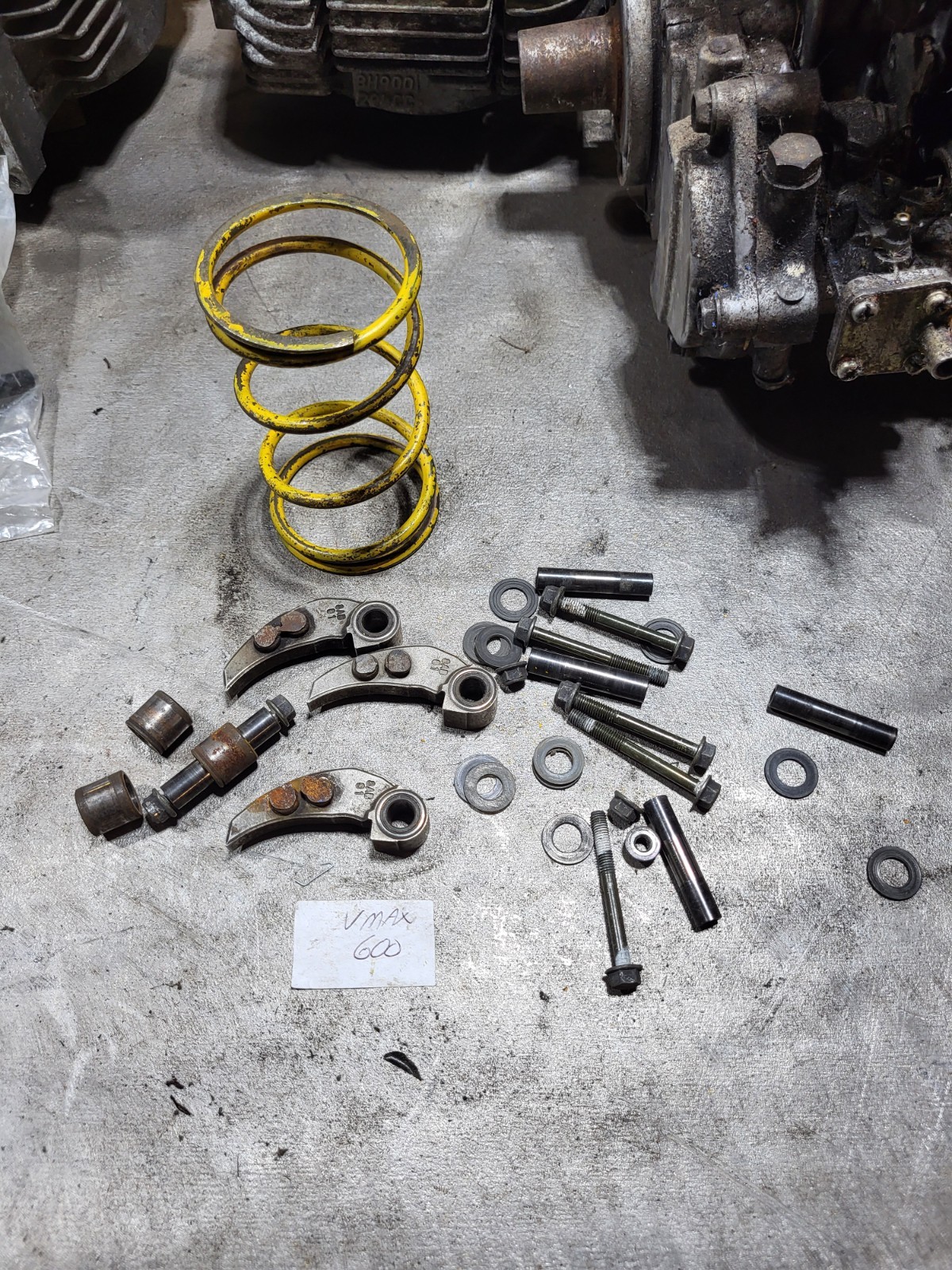 Vintage Yamaha Snowmobile Vmax 600 Used Aftermarket Clutch Kit