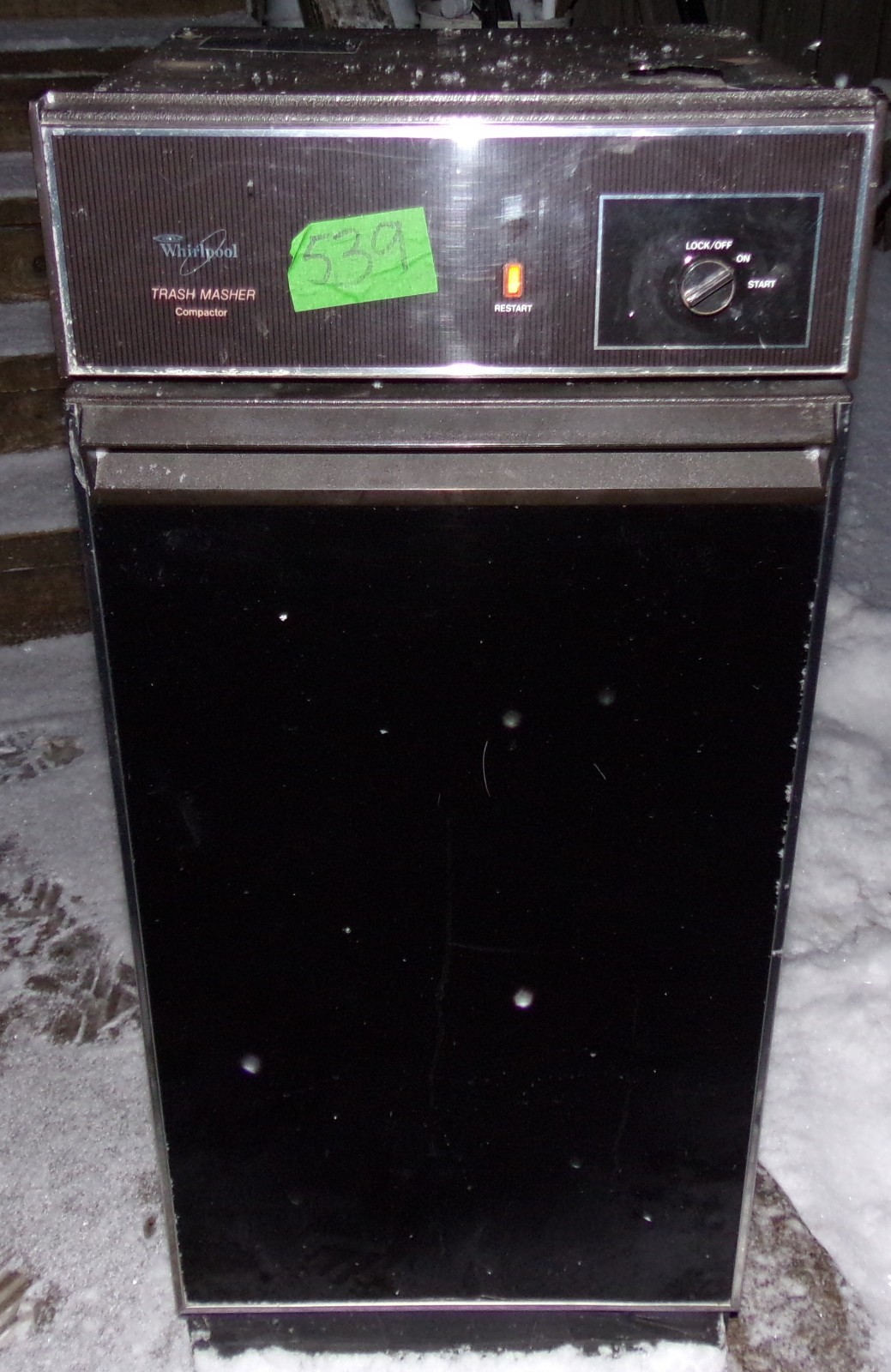 Vintage Whirlpool Tras Compactor, Trash Master Compactor