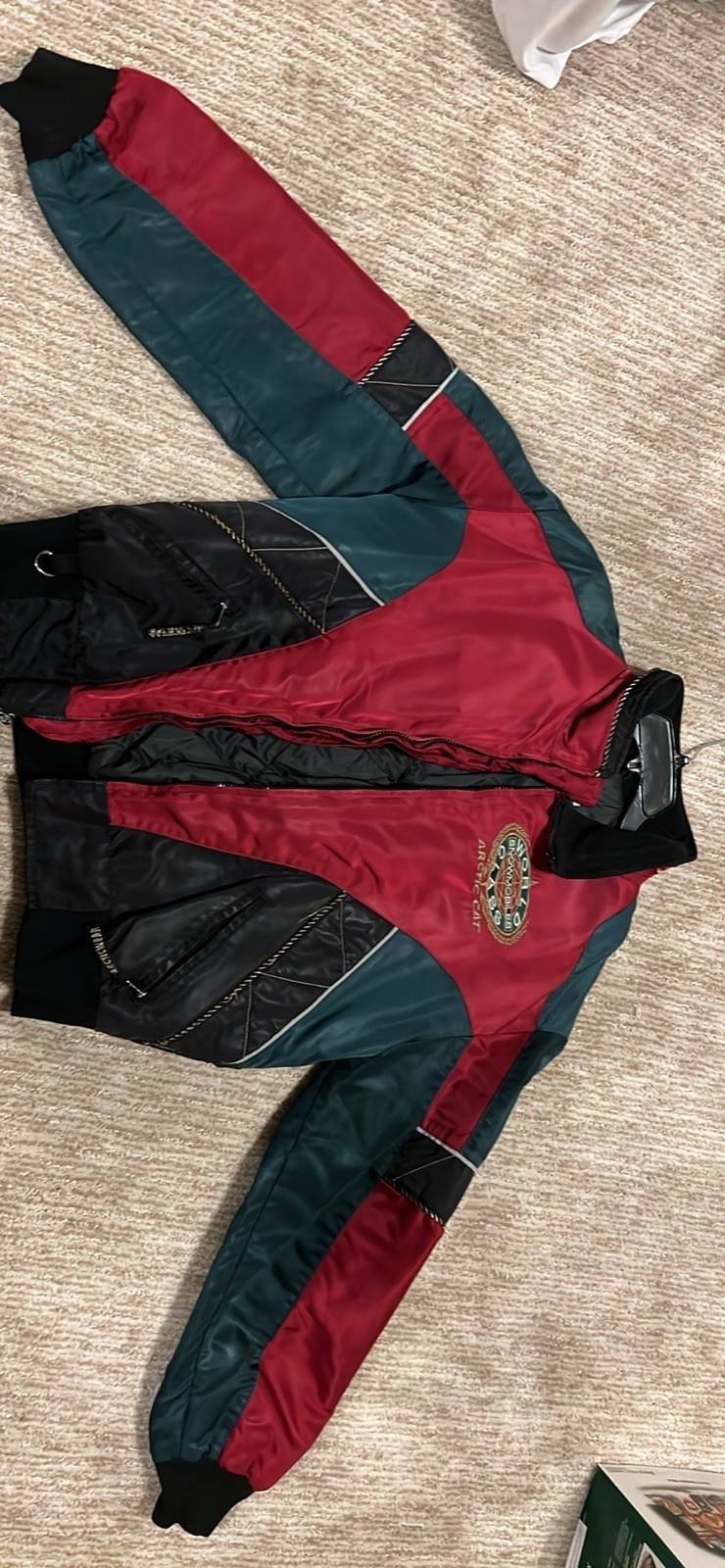 Vintage Artic Cat World Class Snow Mobile Jacket