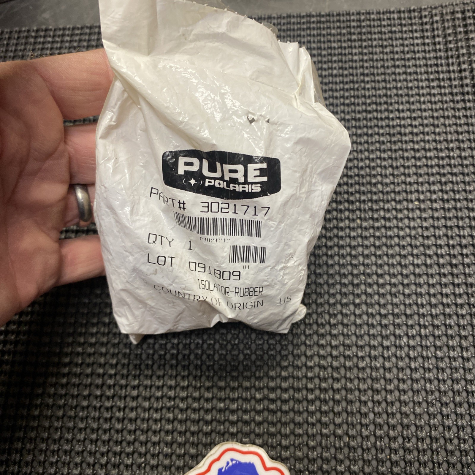 1 Polaris Snowmobile 2007-2017 IQ Shift RMK Motor Mount Insolator OEM 3021717