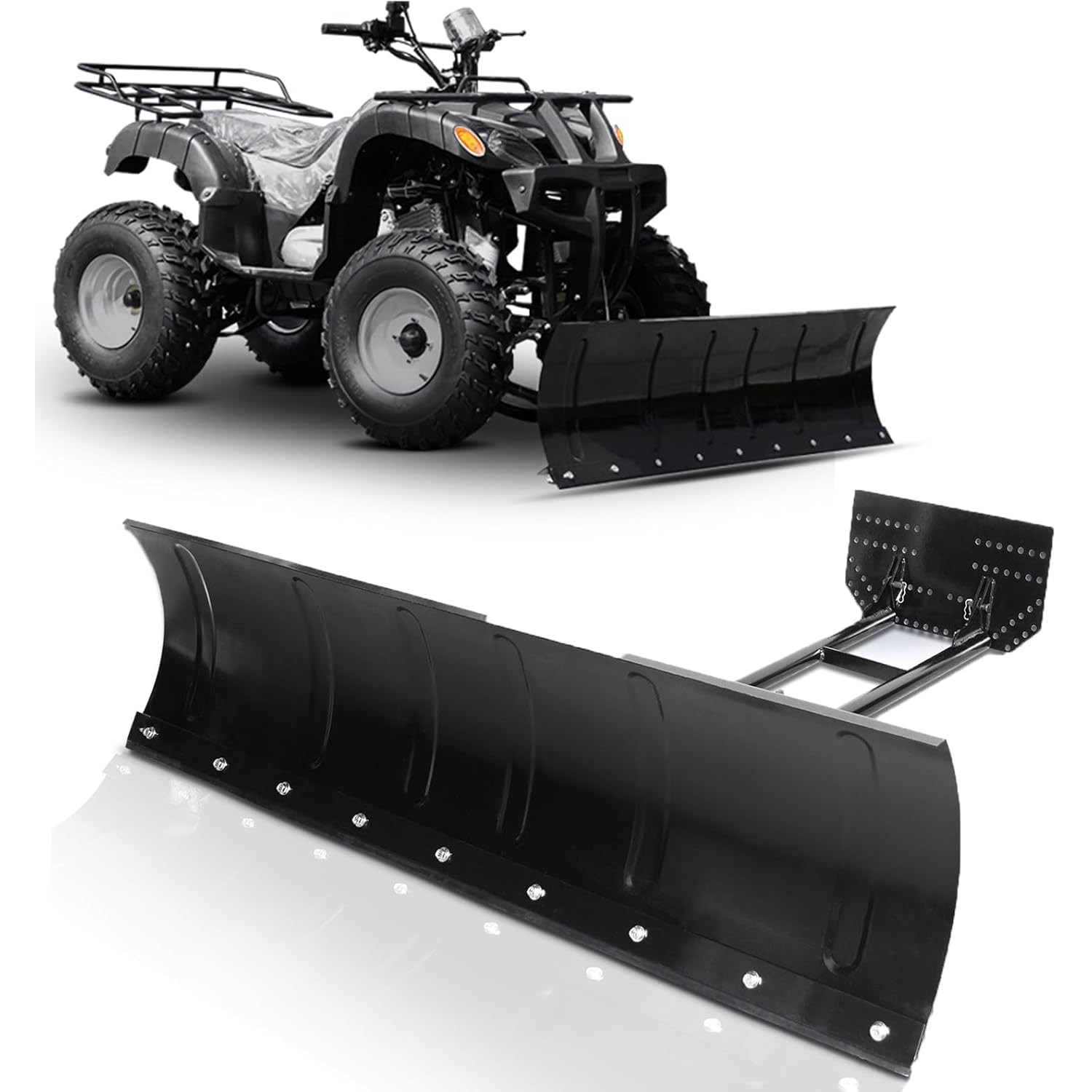 Snow Plow Adjustable 45″ Blade Universal Kit For Honda Kawasaki Polaris ATV UTV