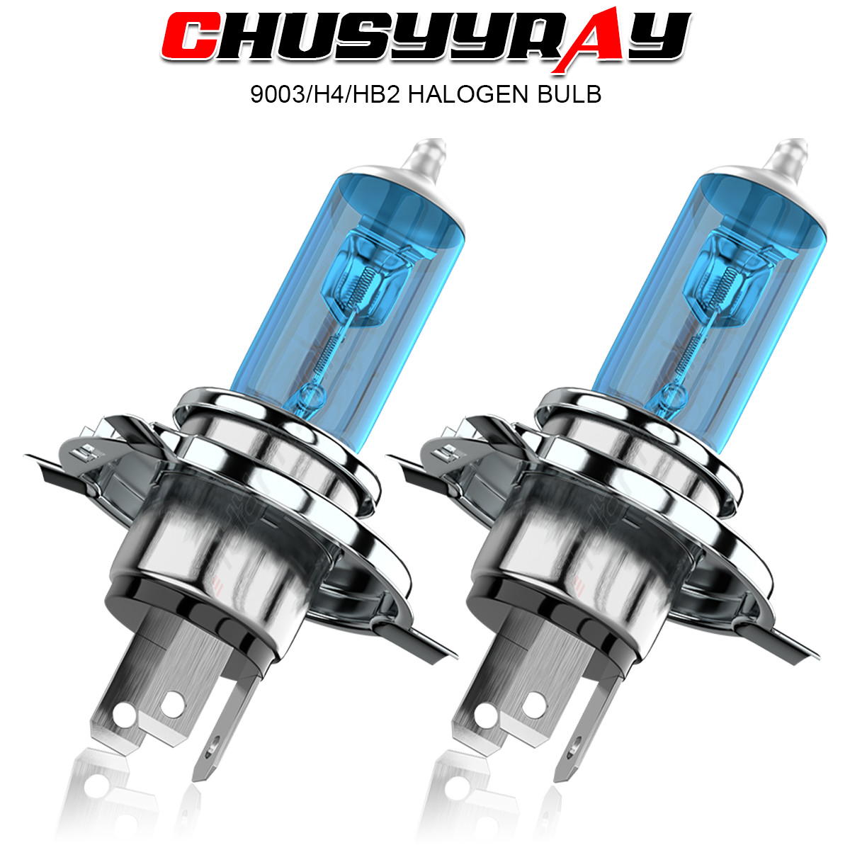 Xenon Halogen Headlight H4 Bulbs For Ski-Doo Snowmoble 410503700 12v 60/55w