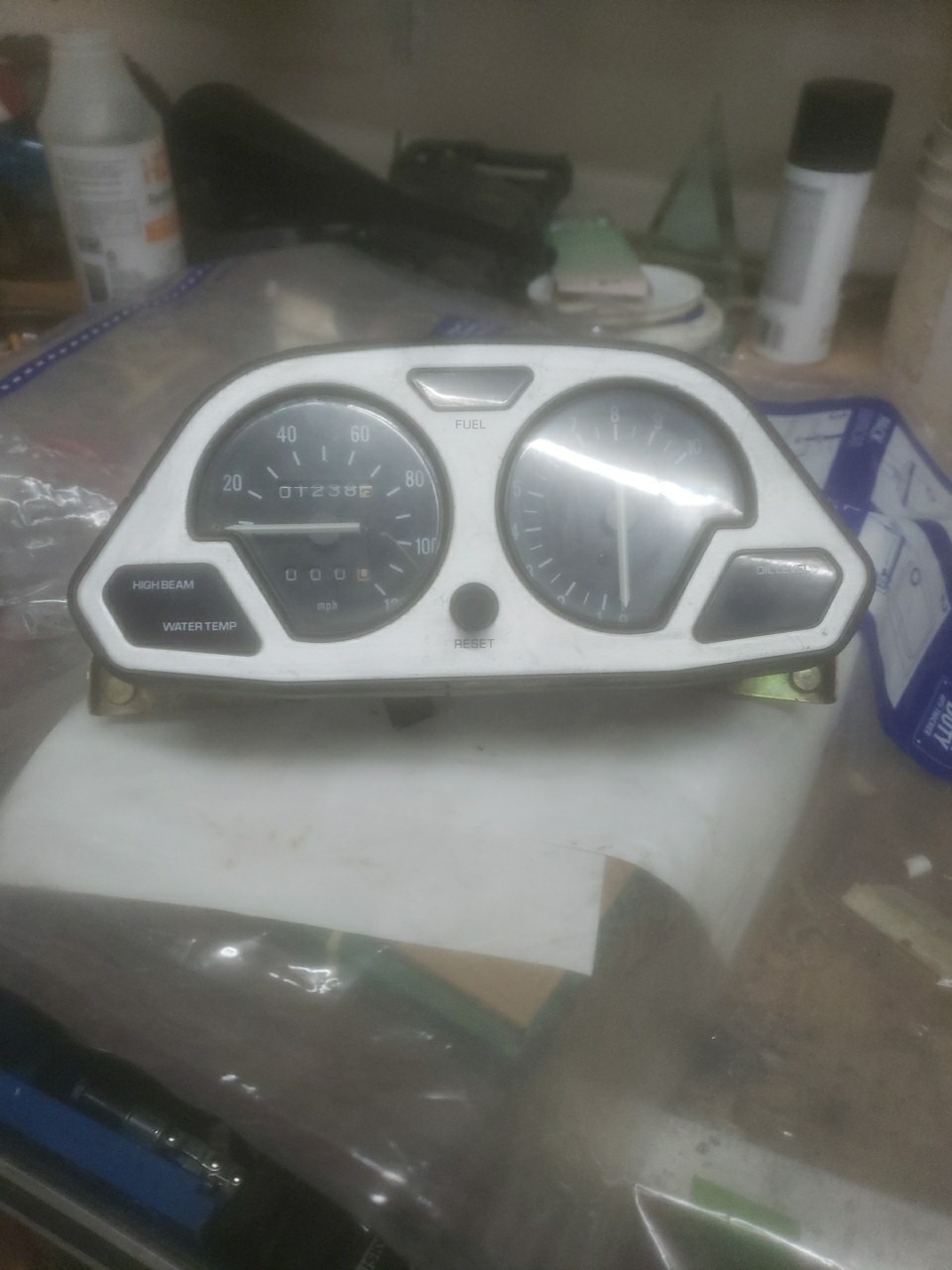 OEM Yamaha Snowmobile Speedometer– VMAX / Venture / SX / XT / XTC – 1238 Miles