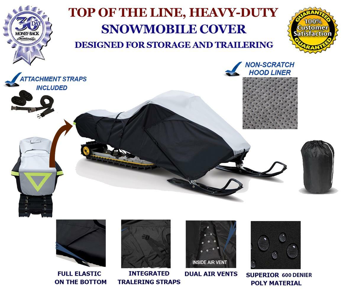 600D Snowmobile Cover fits Models: Ski Doo Citation LS 1985-1989 1990 1991
