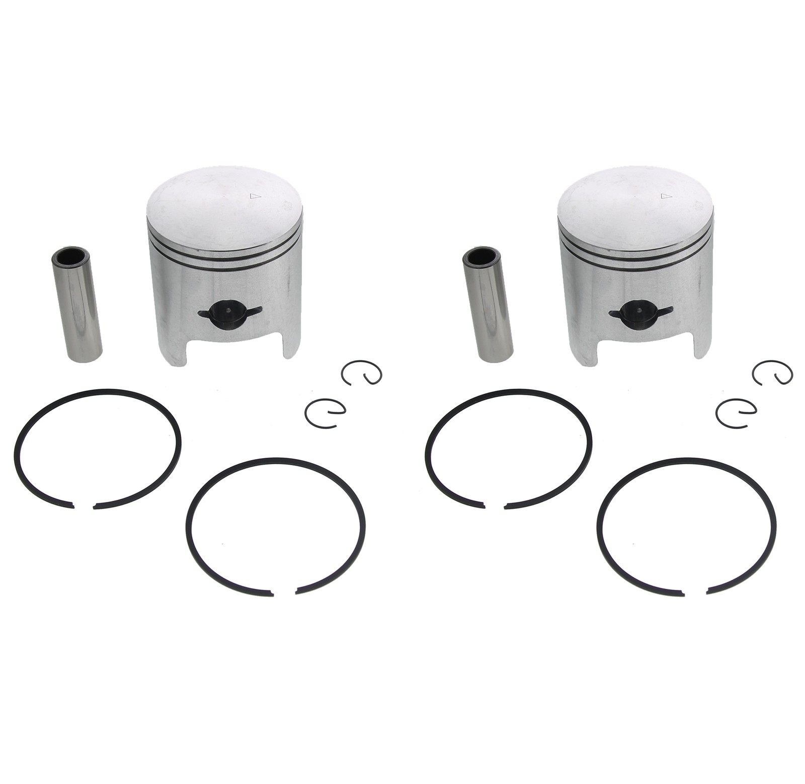 Piston Kit fits Arctic Cat Z 440 1995 – 2000 Snowmobile by Race-Driven x2