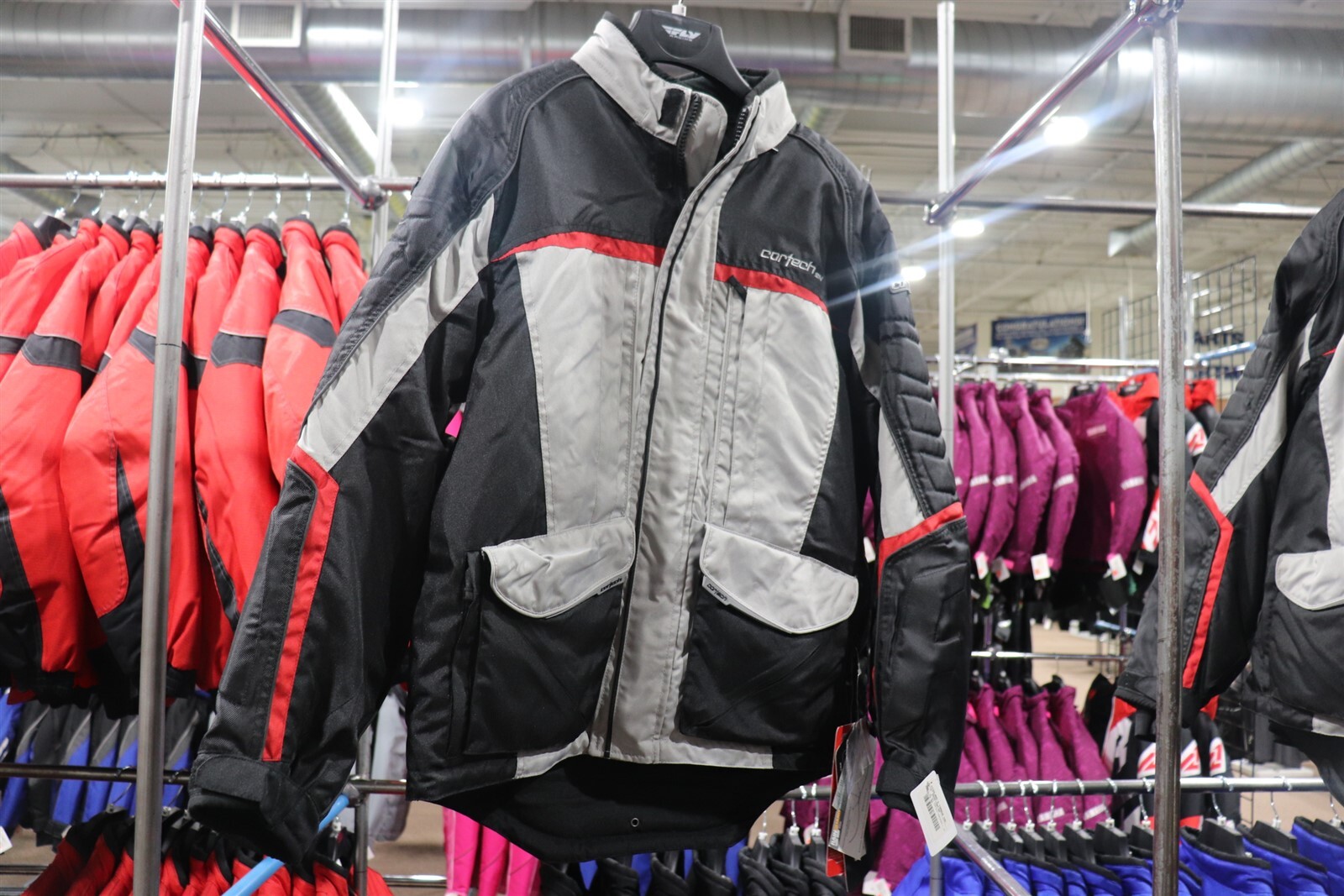 Cortech Cascade 2.1 Winter Snowmobile Jacket Gray 8940-1407-08 (Size 2XL)