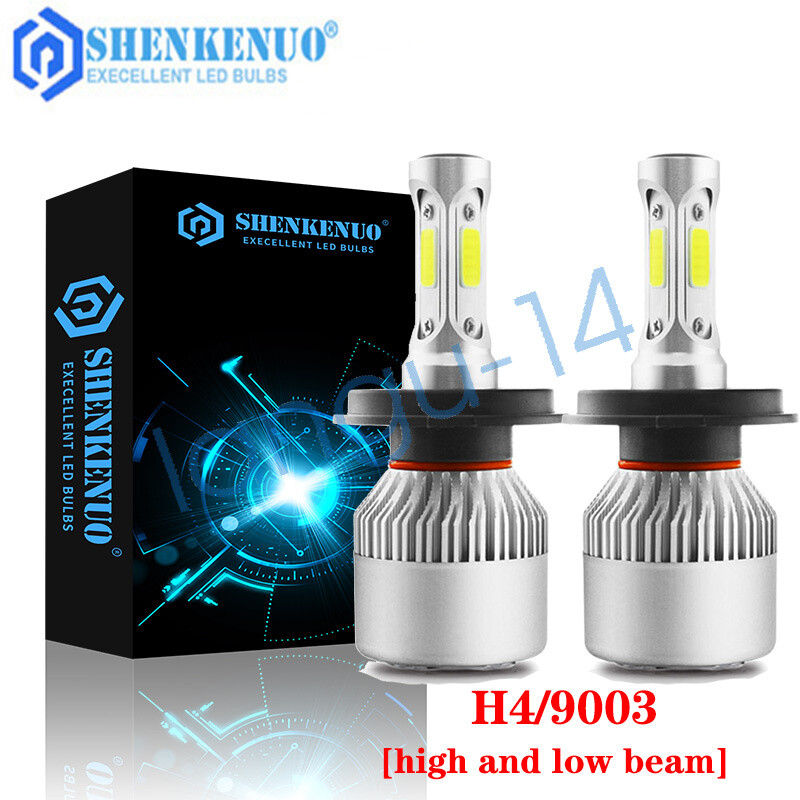 Fits For Artic Cat Wild Cat Sport 700 LED Headlight H4 9004 Bulbs 6000K White