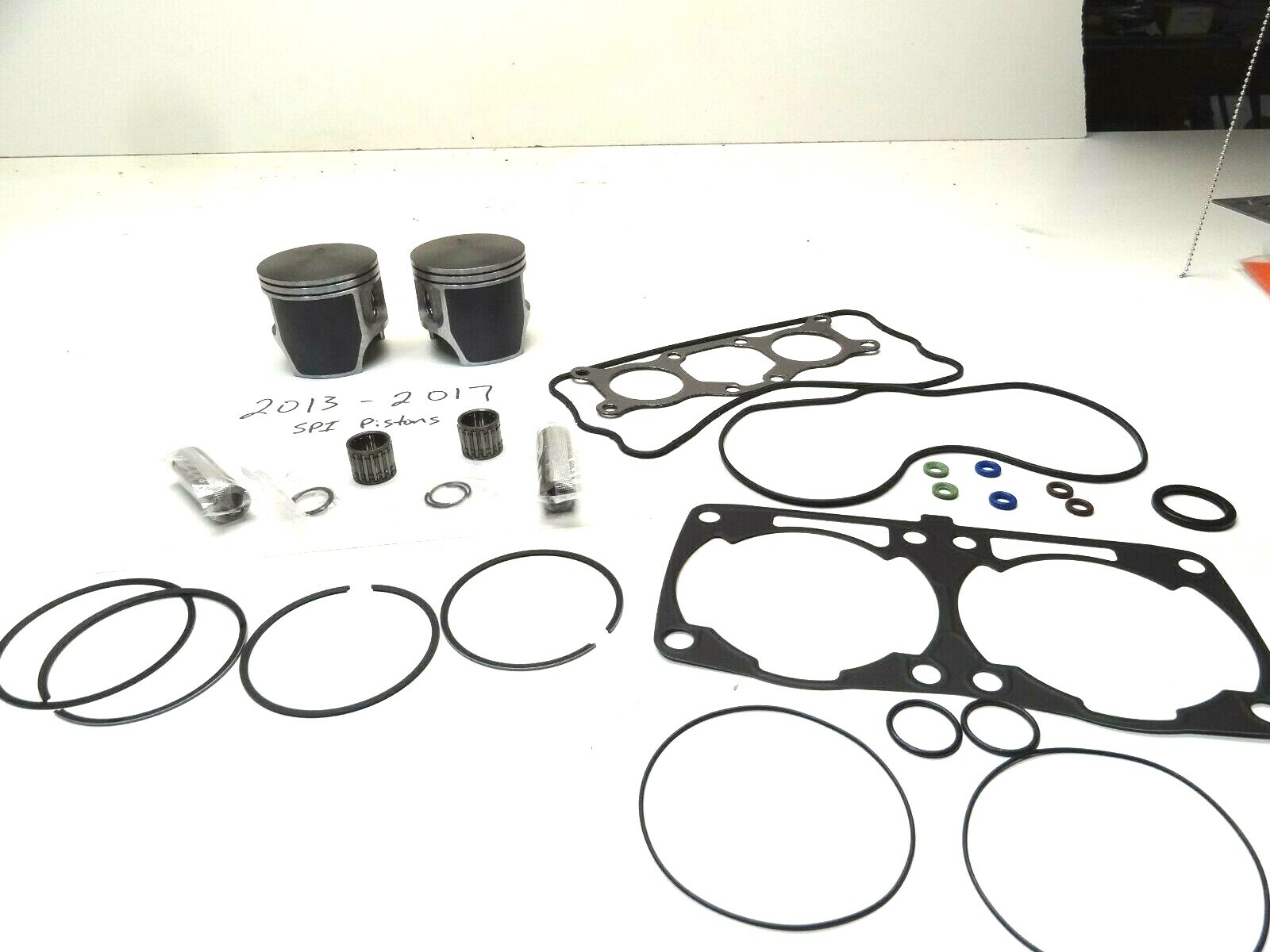 Polaris 800 PRO RMK top end rebuild kit 2013-2017 Pistons Gaskets Stock Assault
