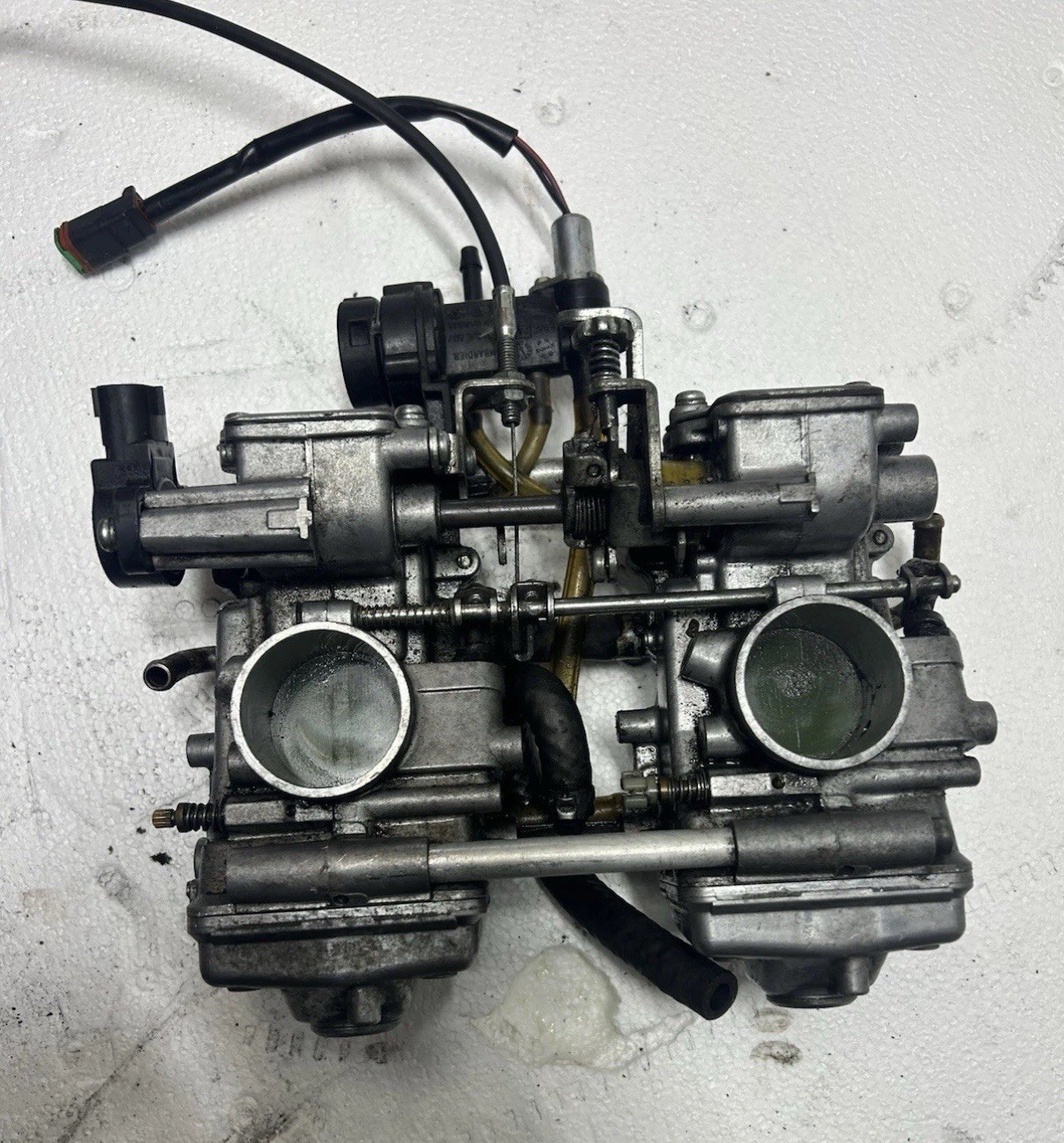 03-07 SKI-DOO 600 800 HO MXZ REV DPM Mikuni Carbs carburetor Rack Set Free Ship