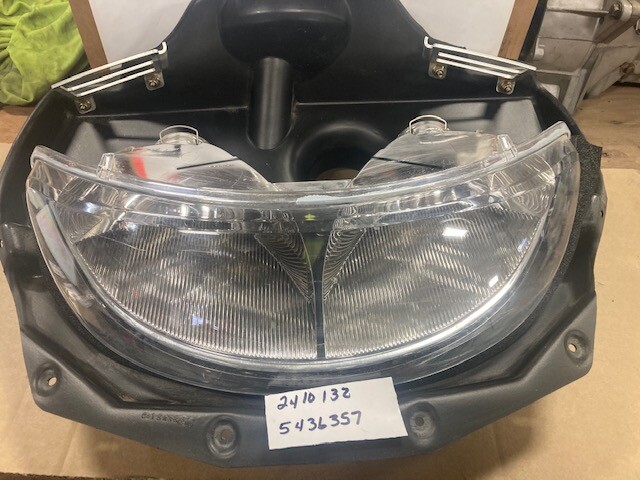 Polaris snowmobile Headlight Assy 2410132 Plenum hood intake 5436357 2006-16 IQ