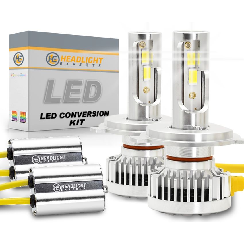 2000 Yamaha Snowmobile VK540  H4 LED Headlight Bulbs 20K Lumens Dual Beam Kit