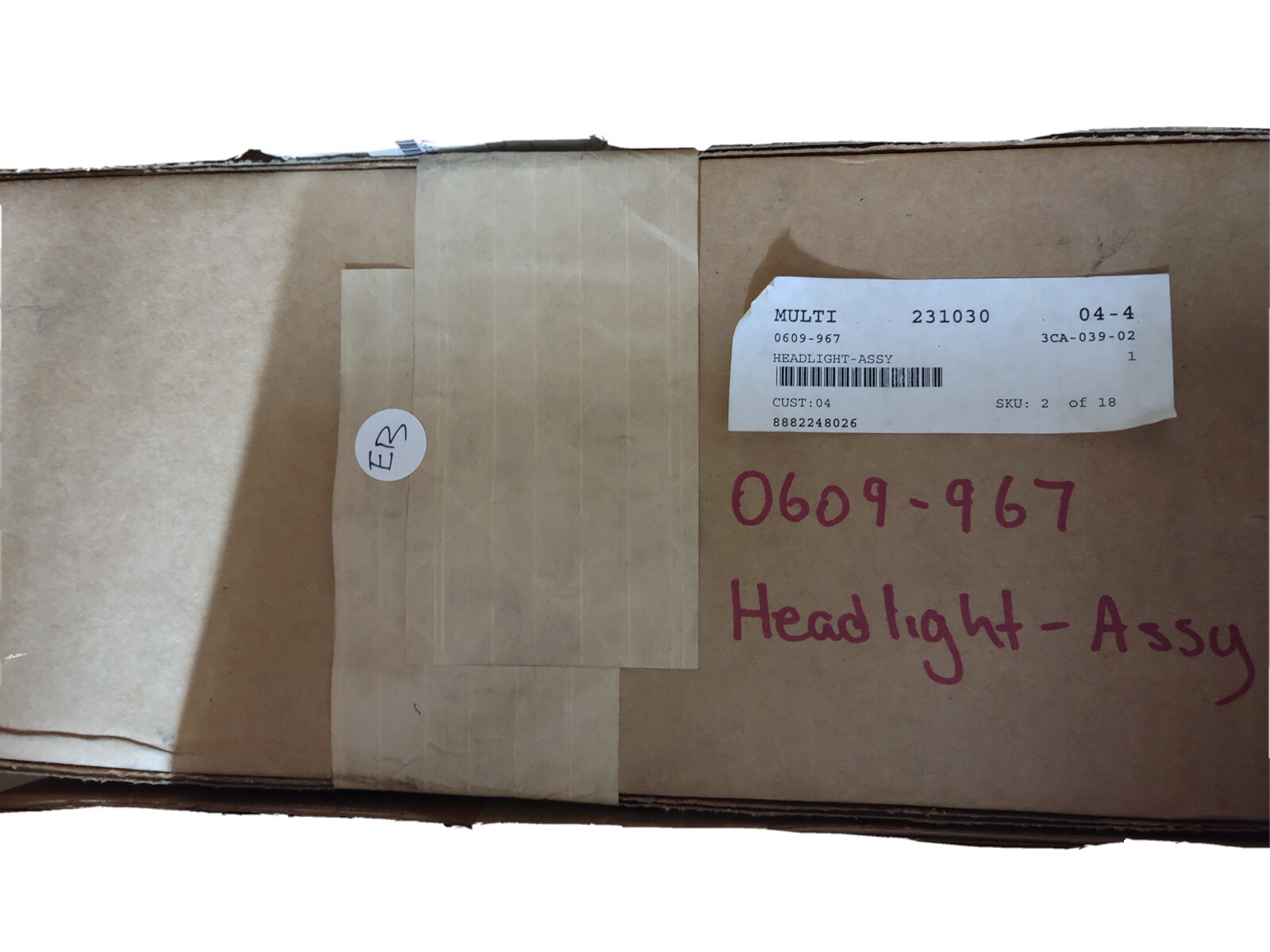 Artic Cat Headlight Assy PN: 0609-967