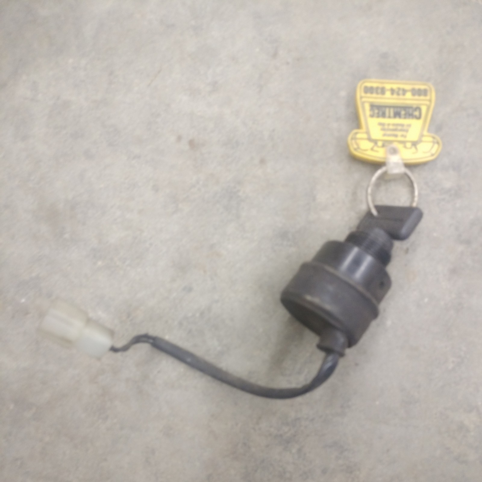 Yamaha Snowmobile Ignition Switch W Key Used 8K4-82508-20-00 Phazer SRV Vmax