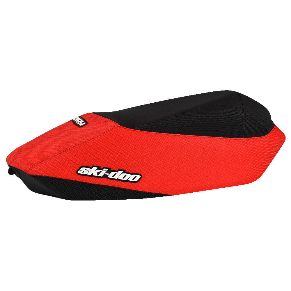 Skidoo MX Z 500 600 800 850 & Renegade Seat Cover BLK & RED SIDE / BLK TOP  #318