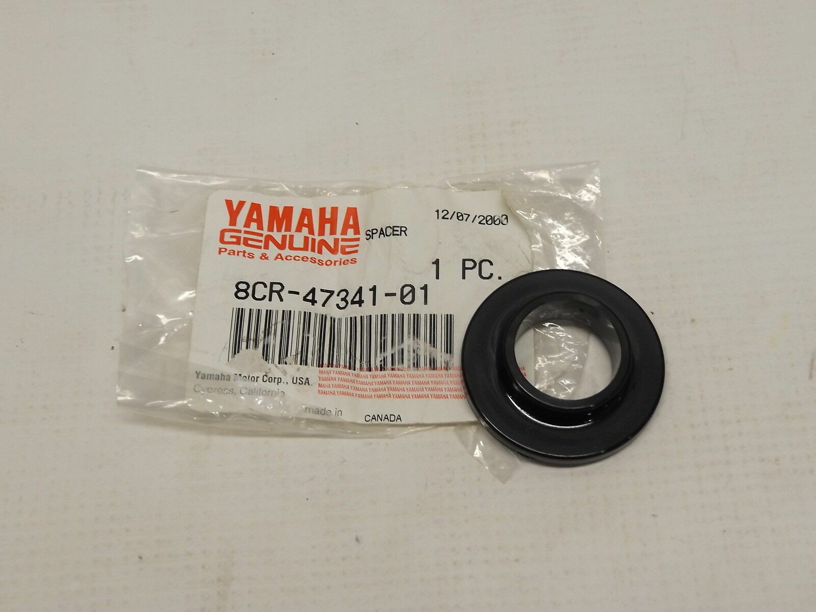 NOS 1997-2005 Yamaha Snowmobile Track Suspension Spacer 8CR-47341-01-00