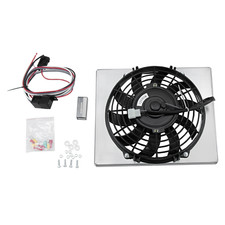 Aluminum Shroud& 12″ Fan + Relay For Artic Cat TRV Prowler 700 550 700 550 450