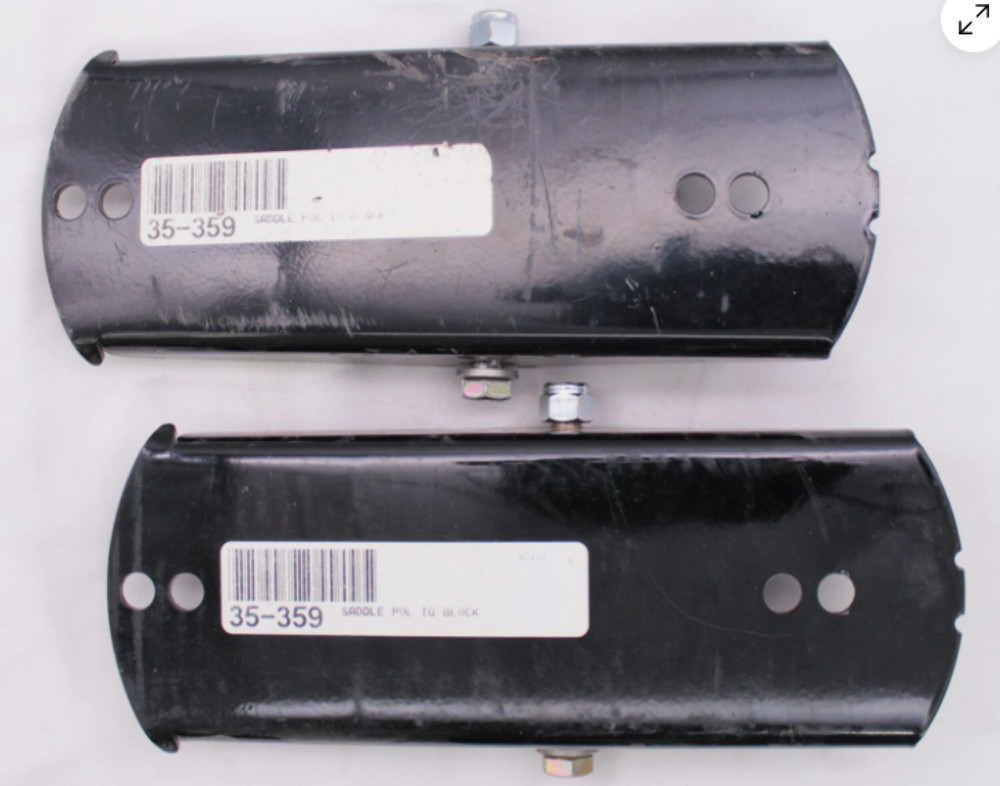 2008-2016 Polaris Snowmobile Ski Saddle Bracket [Pack Of 2] 2875539