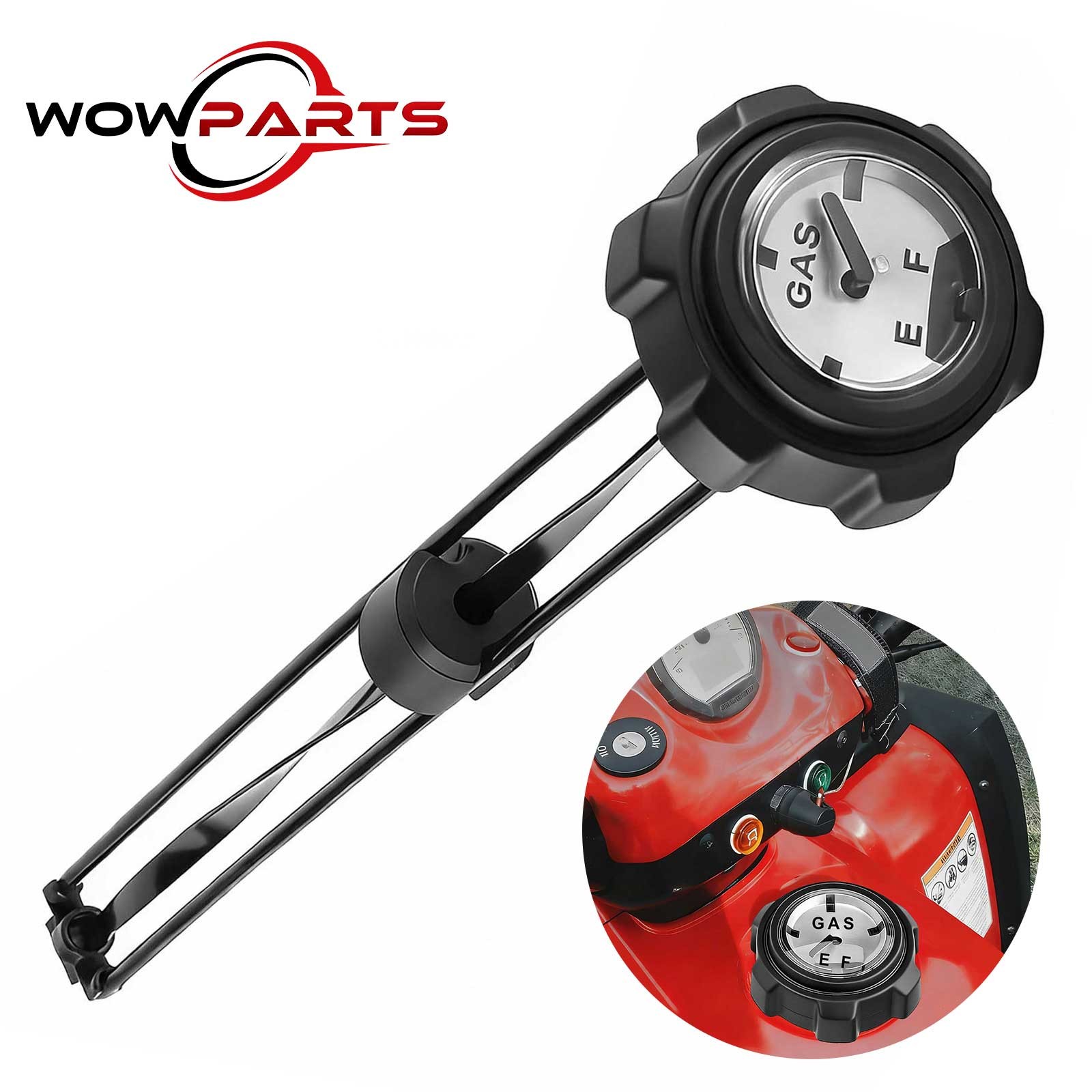 Fuel Gas Gauge Cap for Polaris Snowmobile 440 500 600 650 700 2511248 2511198