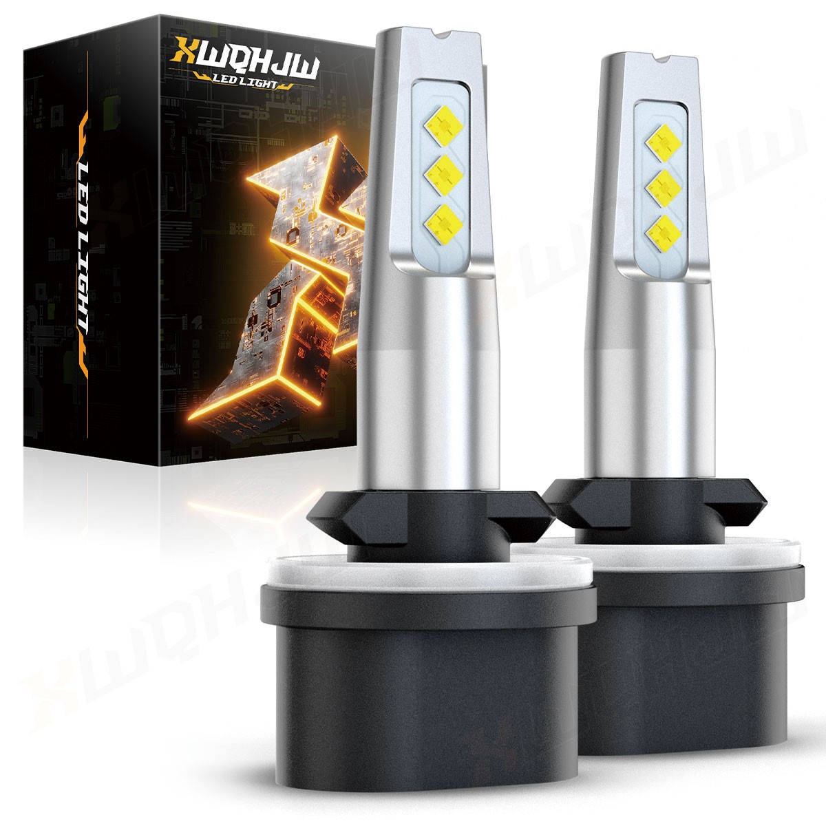 880 890 893 LED Bulbs Headlight High Low Beam For 2002-2005 Artic Cat 500