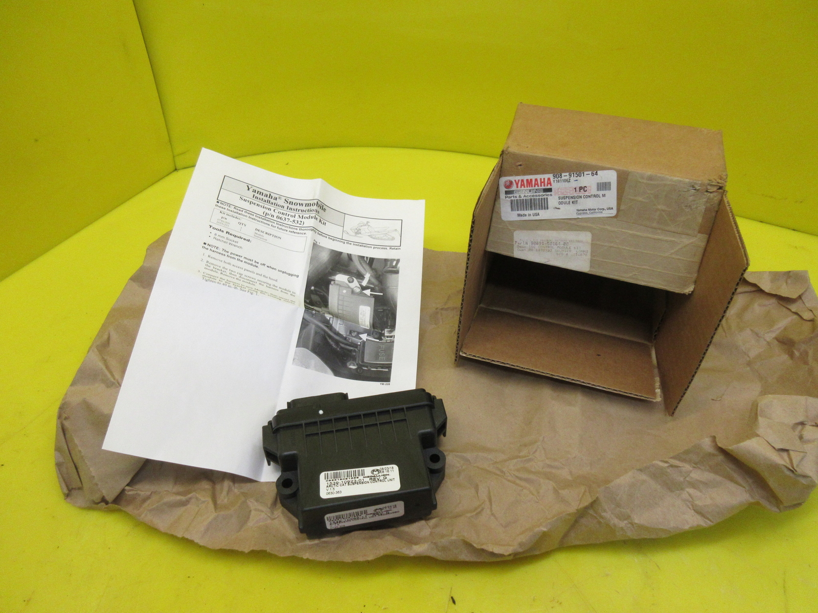 NEW YAMAHA ARCTIC CAT ISC SUSPENSION CONTOL MODULE KIT SIDEWINDER SRX LTX LE